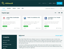 Tablet Screenshot of allthesoft.com